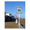 Santa Monica Route 66 Postcard! Postcard