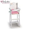 High Chair Baby Doll Accessory Set With Bib