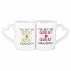 The Great in Great Grandparents Coffee Mug Set