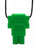 Jellystone Robot 13 Pendant Teether Kids Necklace - Grassy Green