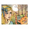 Unsure Alice in Wonderland Postcard