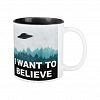 I Want To Believe The X-Files mug