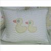 Bacati Quack with Me Quilted Boudoir, 12 x 16-Inch with Filler