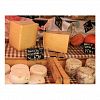 Cheese at a market Postcard