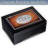 Grandson's Personalized Keepsake Box With Encouraging Sentiment