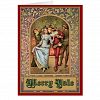 Merry Yule - Vintage Medieval Card