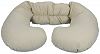 Leachco Grow to Sleep Self-Adjusting Body Pillow Replacement Cover, Khaki