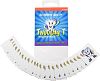 Twooth Timer T Temporary Tattoos, Multi, 1 Pack