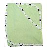 American Baby Company 83100-CE Organic Terry Hooded Towel Set (Celery)