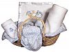 Raindrops 49405 Boy Moses Basket Blanket Gift Set - Blue