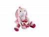 Baby Aspen Hannah Hop-in-Socks Plush Baby Bunny and Socks Gift Set, 0-6 Months