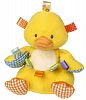 Mary Meyer Taggies Dipsy Plush Toy, Duck