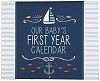 CRG Carter's First Year Calendar, Under The Sea