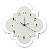 Trend Lab Quatrefoil Wall Clock, Gray