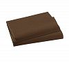 Bacati Crib Fitted Sheet, Solid Chocolate (Pack of 2)