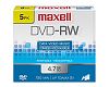 Maxell DVD Rewritable Media - DVD-RW - 2x - 4.70 GB - 5 Pack 635125