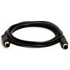 S-Video Male to Male Gold Plated Cable - 2M / 6 Feet