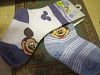 Micky Mouse 2 Pair Safety Toes Socks (Size 12-18 Months)