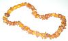 RAW Amber teething necklace. KIDS and BABY HEALING Amber Necklace - Remedy from The Mother Nature. 12 gram of UNTREATED / unheated amber beads.