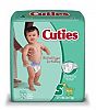 Cuties Premium Baby Diapers, Size 5, Case/108 (4 bags of 27)