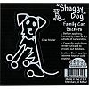 Family Car Stickers "Shaggy Dog"
