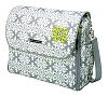 Petunia Pickle Bottom Abundance Boxy Backpack, Breakfast in Berkshire/Grey (Discontinued by Manufacturer)