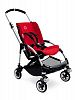 Bugaboo Bee3 with Aluminum Base and Red Seat Fabric