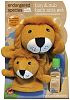 Endangered Species by Sud Smart Lion and Cub Bath Mitt Set by Endangered Species by Sud Smart
