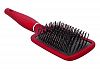 Crystallove Big Square Plastic Easy Detangling Comb Shower Hair Brush for Men & Women Hairdressing Tamer Tools (red)