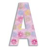 The Kids Room by Stupell Pink Modern Flower Hanging Wall Initial, A by The Kids Room by Stupell