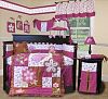 SISI Baby Boutique - Sweet Garden 15 PCS Crib Bedding Nursery Set by Sisi