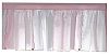 Picci Dafne Coordinating Window Valence in Pink and White by Picci