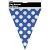 Unique Party Polka Dot Bunting (One Size) (Royal Blue)