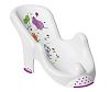 Hippo Baby Bath Support White by OKT