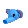 Baby Product Infant Cartoon Elephant Fauce Extender Handle Extender for Kids Children Baby Hand Washing Extender Blue