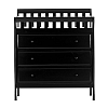 Dream On Me Marcus Changing Table and Dresser, Black, Small