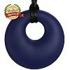 Mother Approved Teething Necklace Baby Navy Blue Donut Easy To Clean