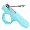 Baby Infant Toddler Nail Care Nail Scissors Prevent Scratch Teal