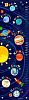 Oopsy Daisy Solar System Growth Chart by Jill McDonald, 12 by 42-Inch by Oopsy Daisy