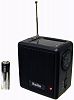 Kaito SB-1059 Mini Hand Crank AM/FM Weather Radio, Solar Power and Dynamo Power, Black