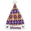 Minnesota Vikings Aztec Santa Hat