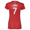 Toronto Raptors Kyle Lowry NBA Women's Name & Number T-Shirt - Red
