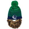 Vancouver Cancuks Bertram Knit Hat With Removable Beard
