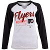 Philadelphia Flyers Women's Jura Long Sleeve V-Neck T-Shirt
