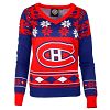Montreal Canadiens Women's NHL 2015 Ugly V-Neck Holiday Sweater