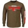 Cleveland Browns 2015 Primary Receiver Long Sleeve NFL T-Shirt