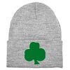 St. Patrick's Irish Pride Solid Knit Hat (Sport Gray)