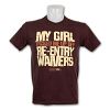 KractIce Re-Entry Waivers Fine Jersey Vintage T-Shirt (Chocolate)