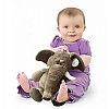 KateDy 1 pc Cute Baby Animal Elephant Plush Doll Stuffed Plush Toy for Children Room Bed Decoration Toys, Perfect for 1-10 Years Baby Kids Toddlers