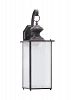 89383-08 - Sea Gull Lighting - Jamestowne - 20.25 100W One Light Outdoor Wall Lantern Textured Rust Patina Finish with Frosted Seeded Glass - Jamestowne